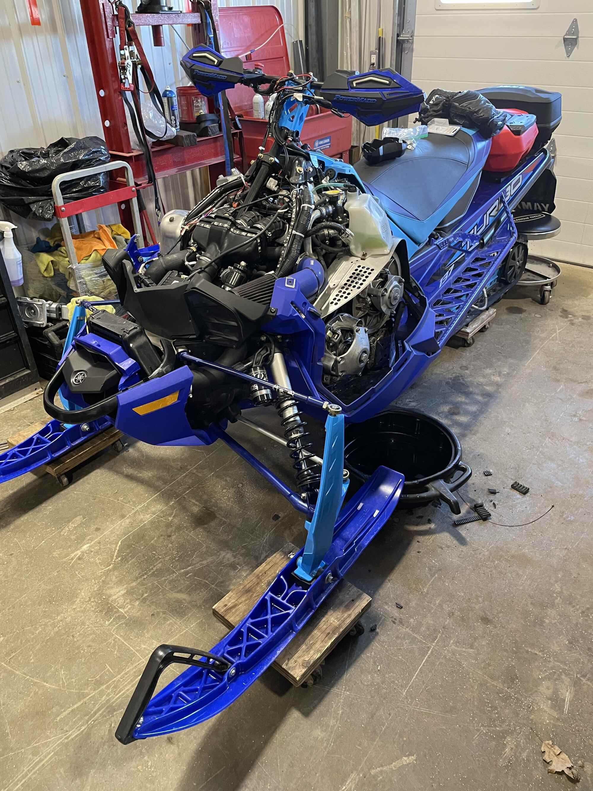 snowmobile maintenance woodstock